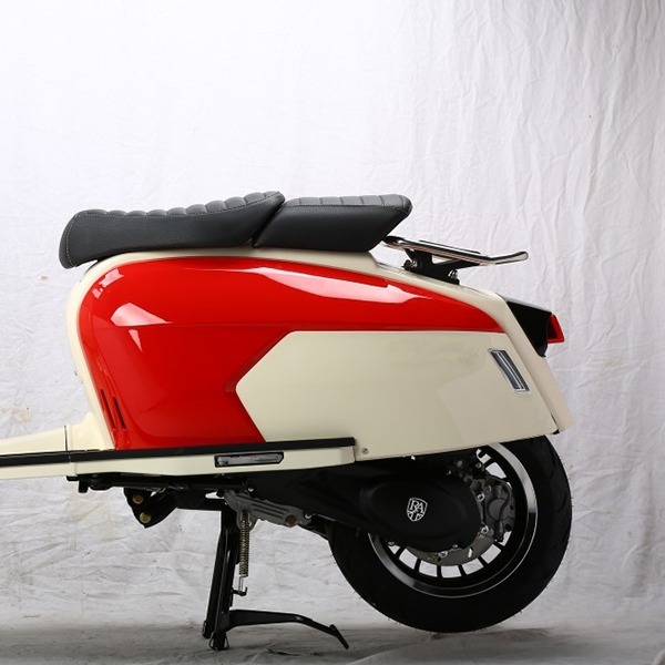 Royal Alloy Left Side Cover Red/Ivory External Bolt hole